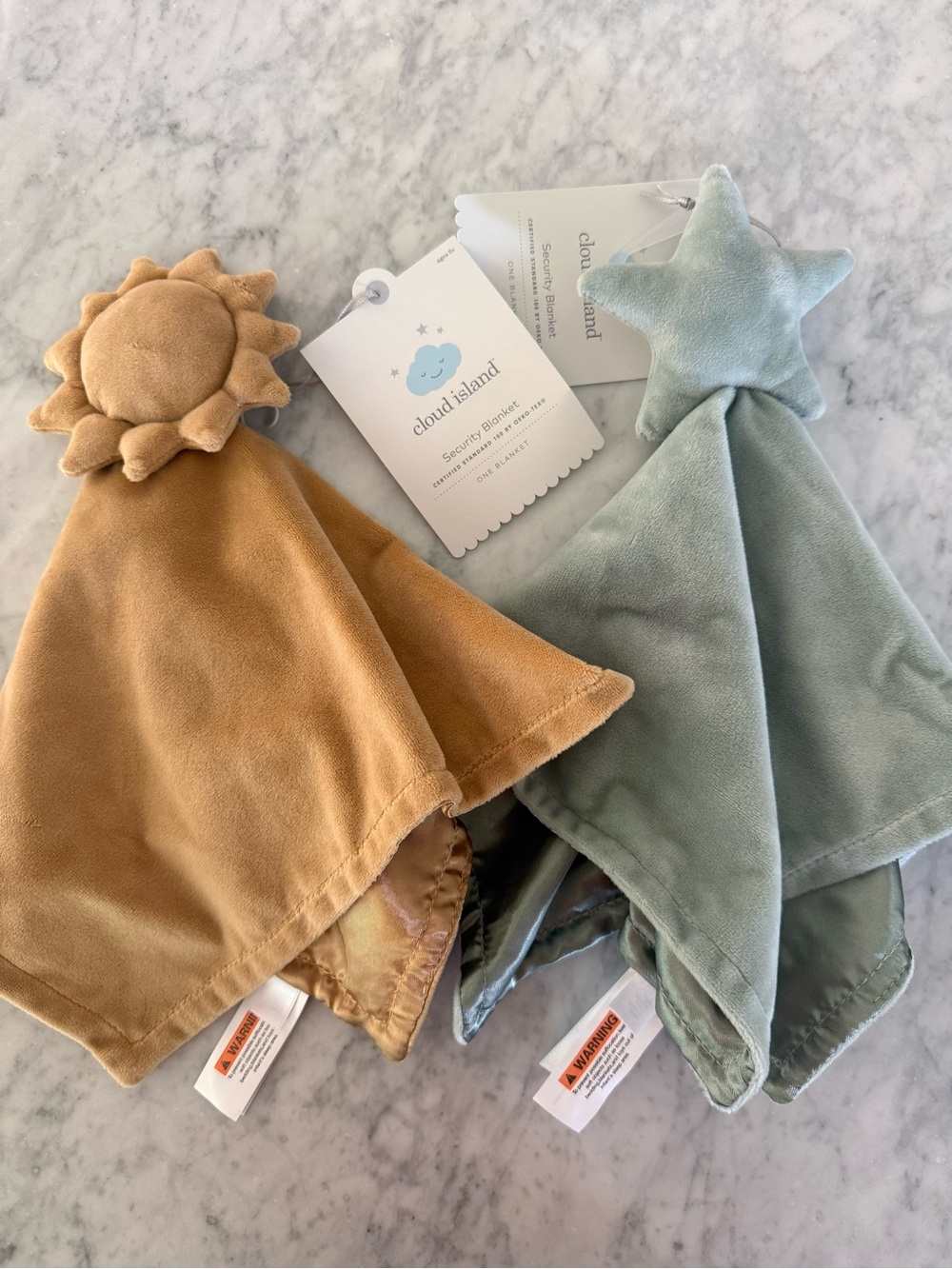cloud island Sun & Star Comfort Blankets - sun and star